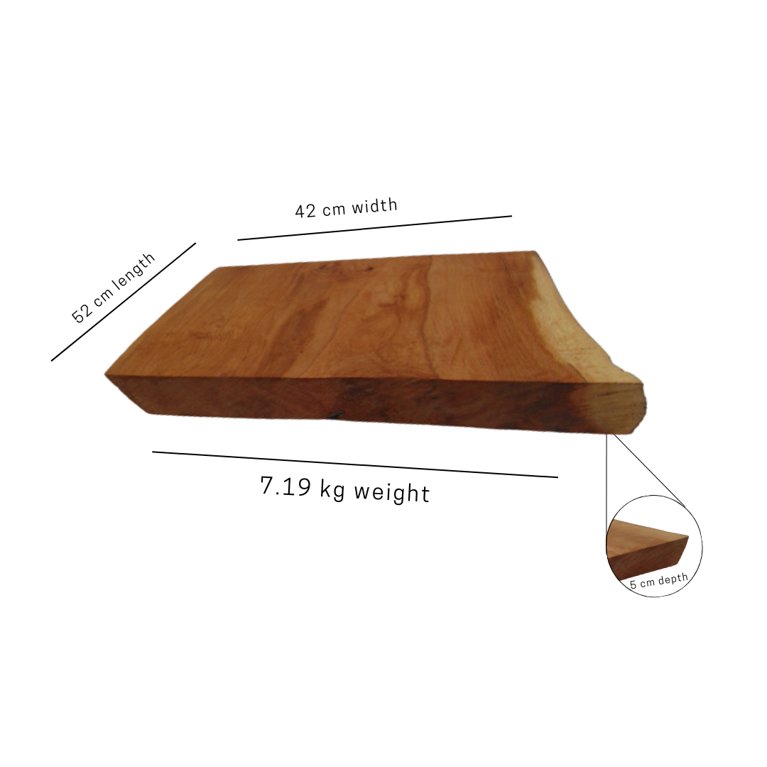 Live Edge Wooden Chopping Board