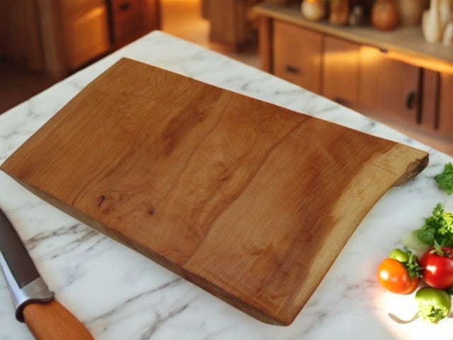 Live Edge Wooden Chopping Board