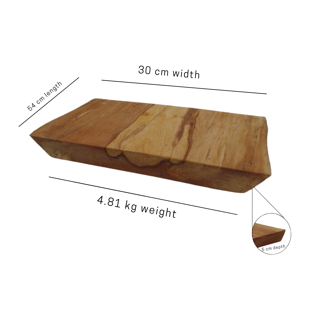 Natural Live Edge Wooden Chopping Board
