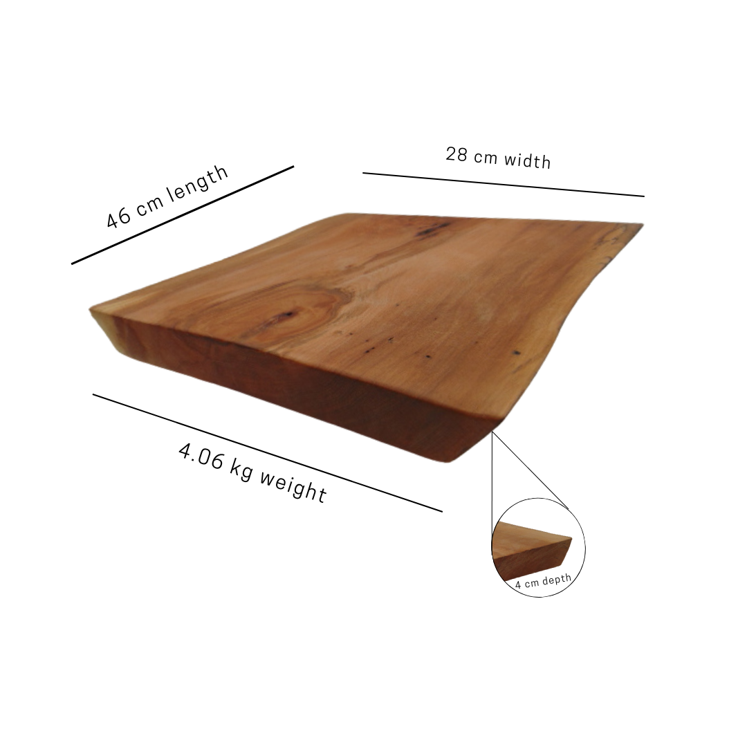 Premium Live Edge Wooden Chopping Board
