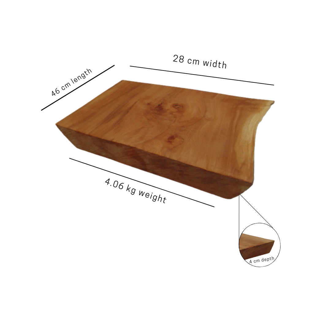 Live Edge Wooden Chopping Board