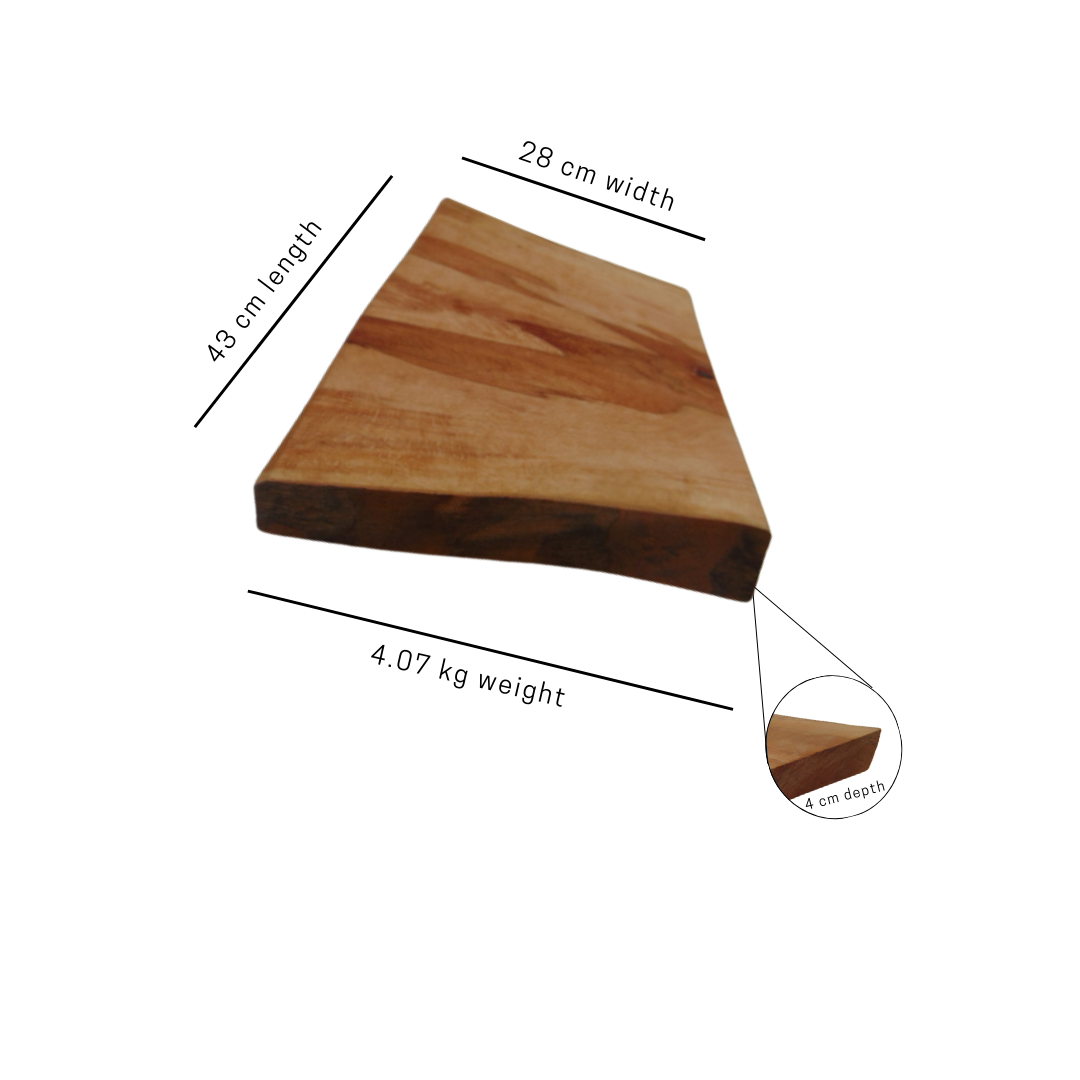 Live Edge Chopping & Cheese Board
