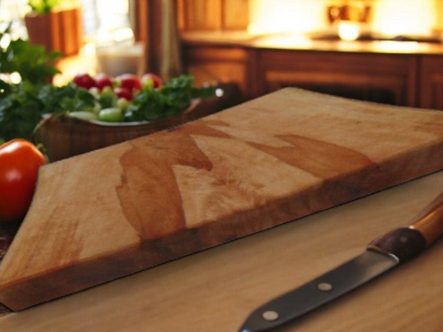 Live Edge Chopping & Cheese Board