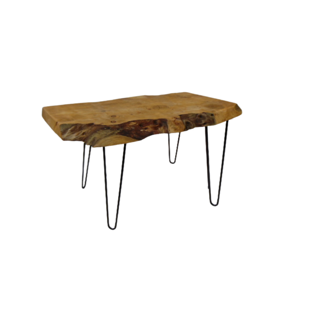 Live Edge Contemporary English Beech Coffee table