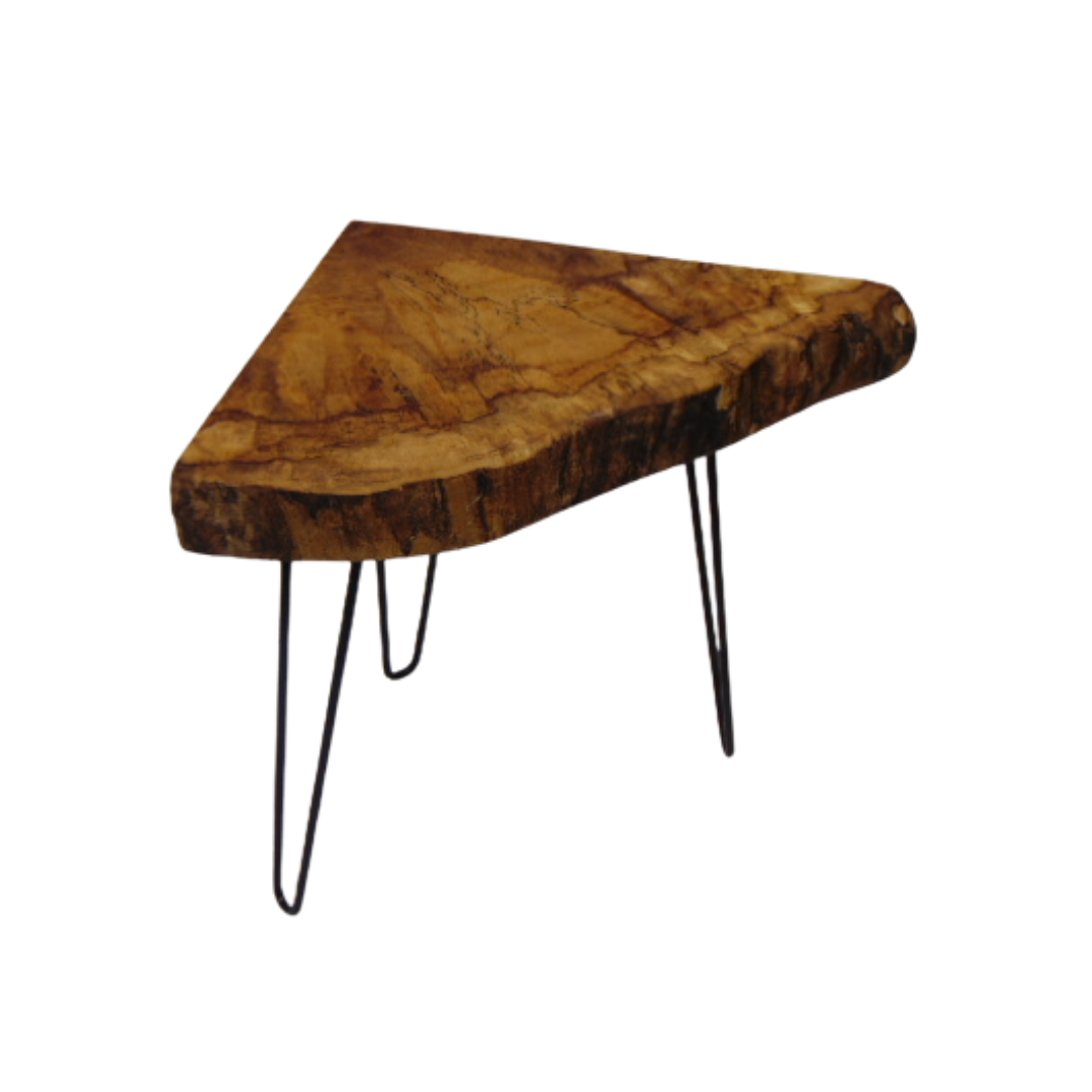 Spalted English Beech Corner Table