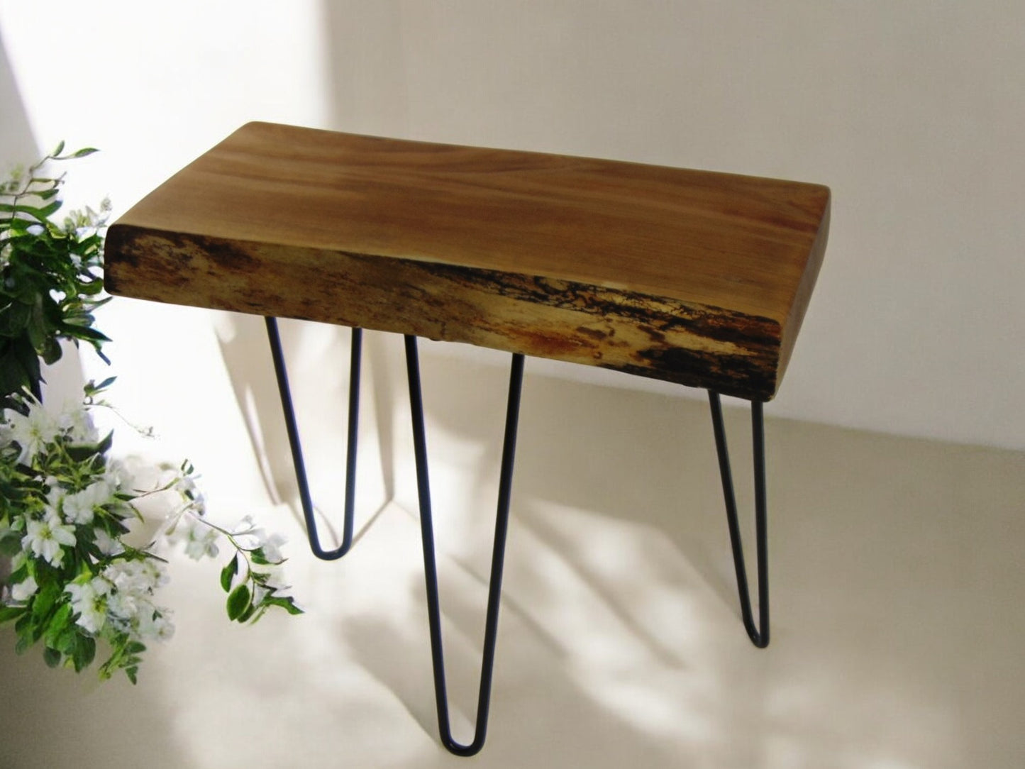 Cambridgeshire English Beech Side Table