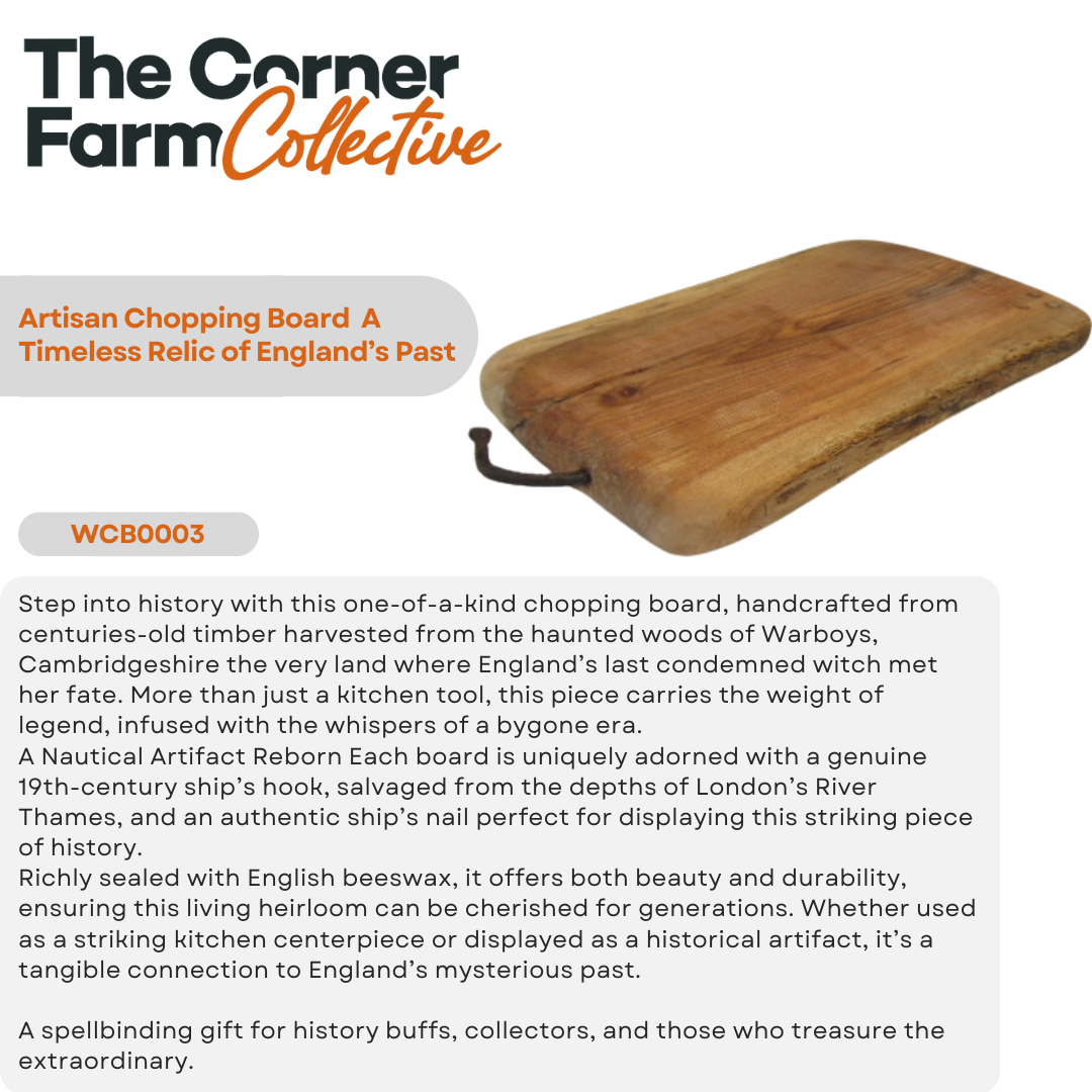 Artisan Chopping Board A Timeless Relic of England's Past