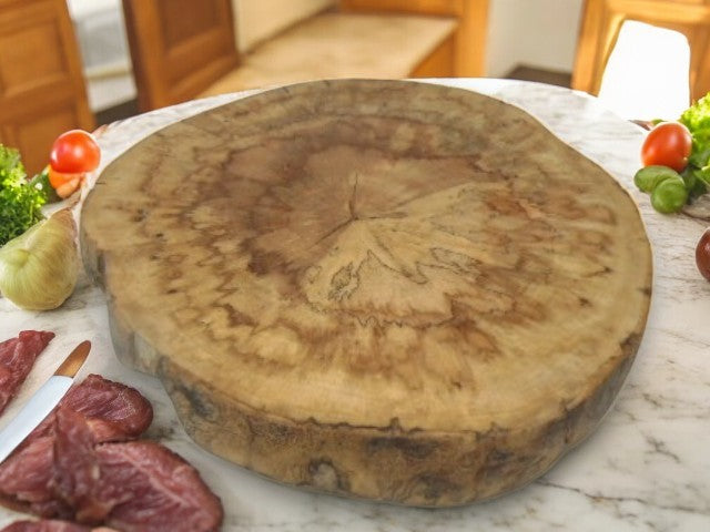 Historic Cambridgeshire Round Chopping Board