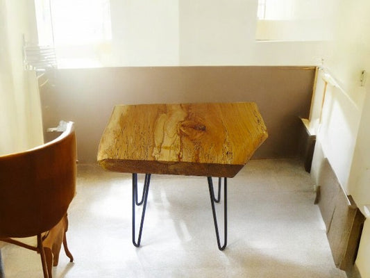 English Beech side table