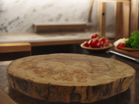 Historic Cambridgeshire Round Chopping Board